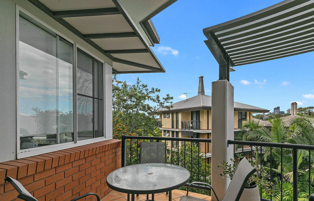 UQ Hostel Balcony