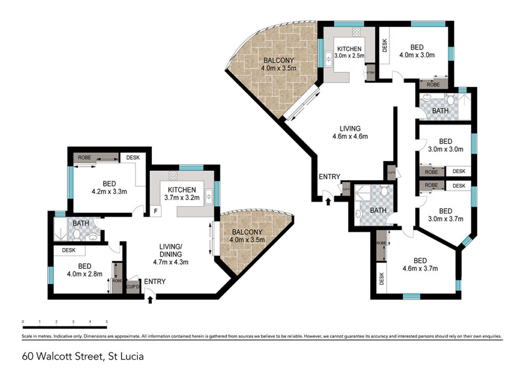 UQ Hostel Floor-Plans