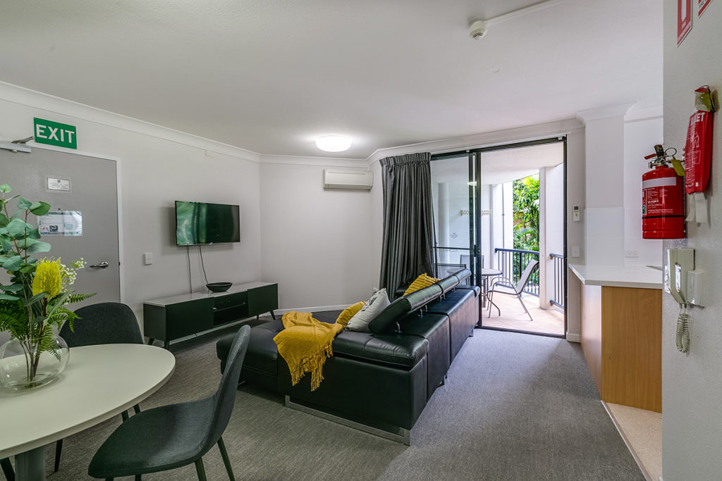 UQ Hostel Two-Bedroom-Lounge