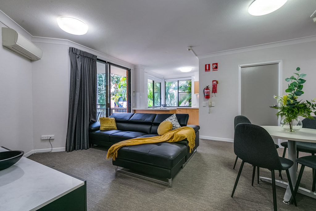Student hostel Two-Bedroom-LoungeDining